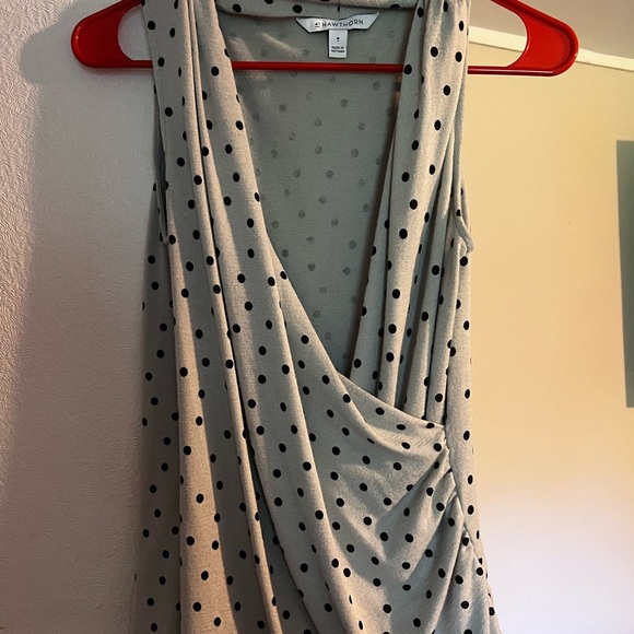 41 Hawthorn Polka Dot Blouse / Medium / Soft & Stretchy / Scrunched Waist - Picture 2 of 5